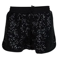 Little Marc Jacobs Black Sequin Embellished Shorts 12 Yrs For Kids