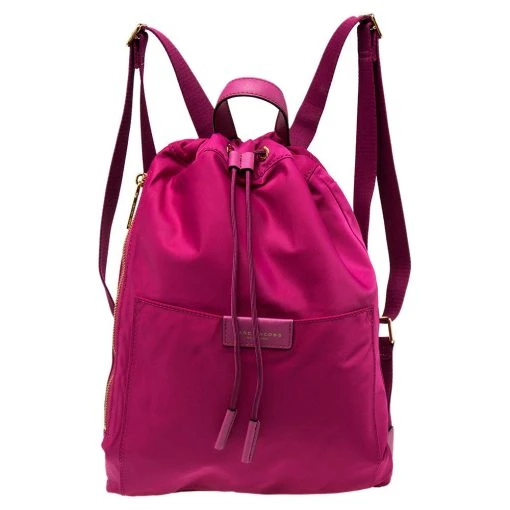 Marc Jacobs Magenta Nylon Active Drawstring Backpack For Women -MARC JACOBS Shop luxury women marc jacobs new handbags p487887 008