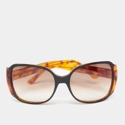 Marc Jacobs Turquoise Brown MJ121/S Oversized Gradient Sunglasses For Women