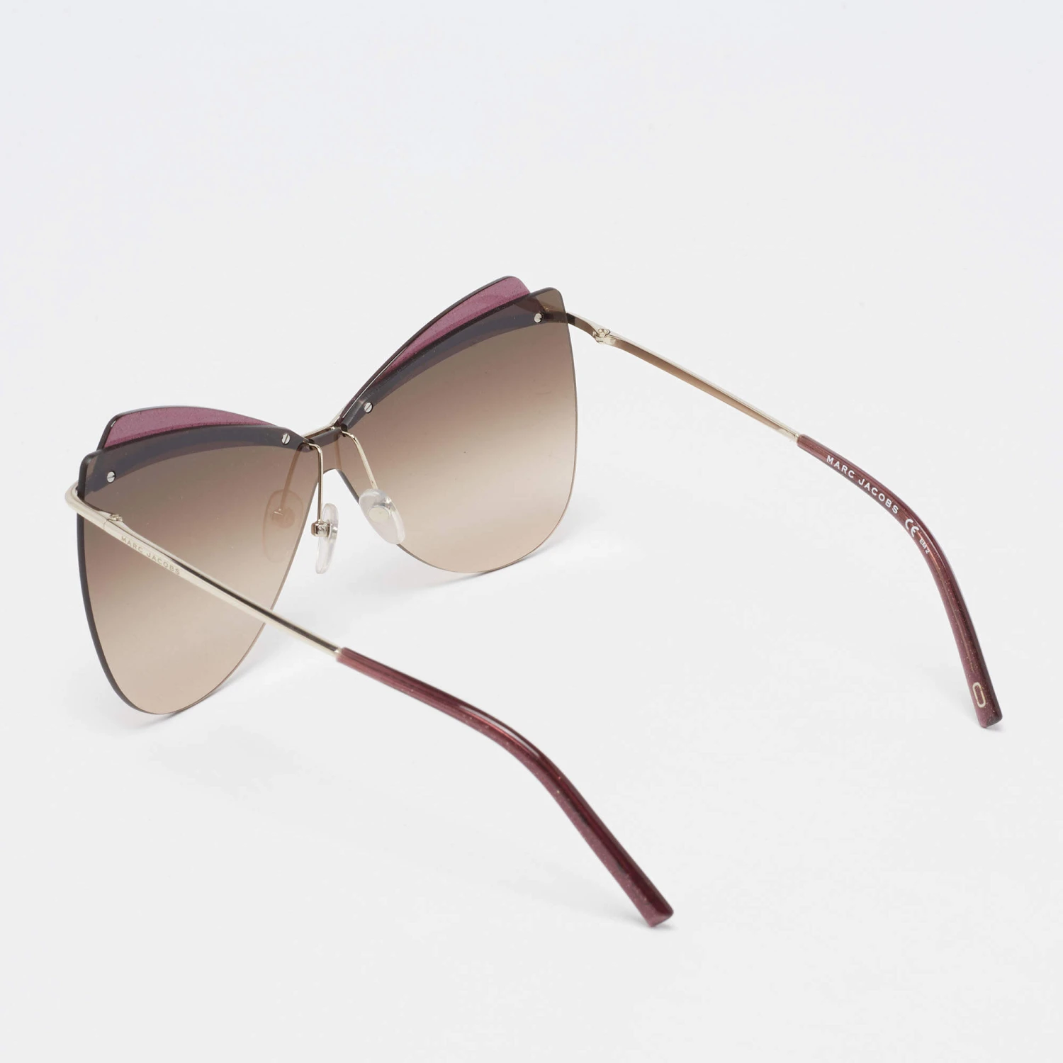 Marc Jacobs Brown/Purple Gradient 103/S 3YG Sunglasses For Women 3 Marc Jacobs Brown/Purple Gradient 103/S 3YG Sunglasses For Women - Image 3