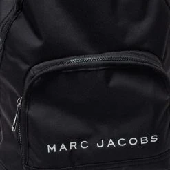Marc Jacobs Black Nylon Classic Logo Backpack For Women -MARC JACOBS Shop luxury women marc jacobs used handbags p372946 006