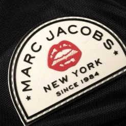 Marc Jacobs Black Nylon Large Collegiate Backpack For Women -MARC JACOBS Shop luxury women marc jacobs used handbags p373833 008