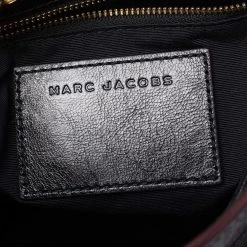 Marc Jacobs Black Patent Leather Chain Strap Backpack For Women -MARC JACOBS Shop luxury women marc jacobs used handbags p480037 003