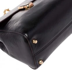 Marc Jacobs Black Patent Leather Chain Strap Backpack For Women -MARC JACOBS Shop luxury women marc jacobs used handbags p480037 010