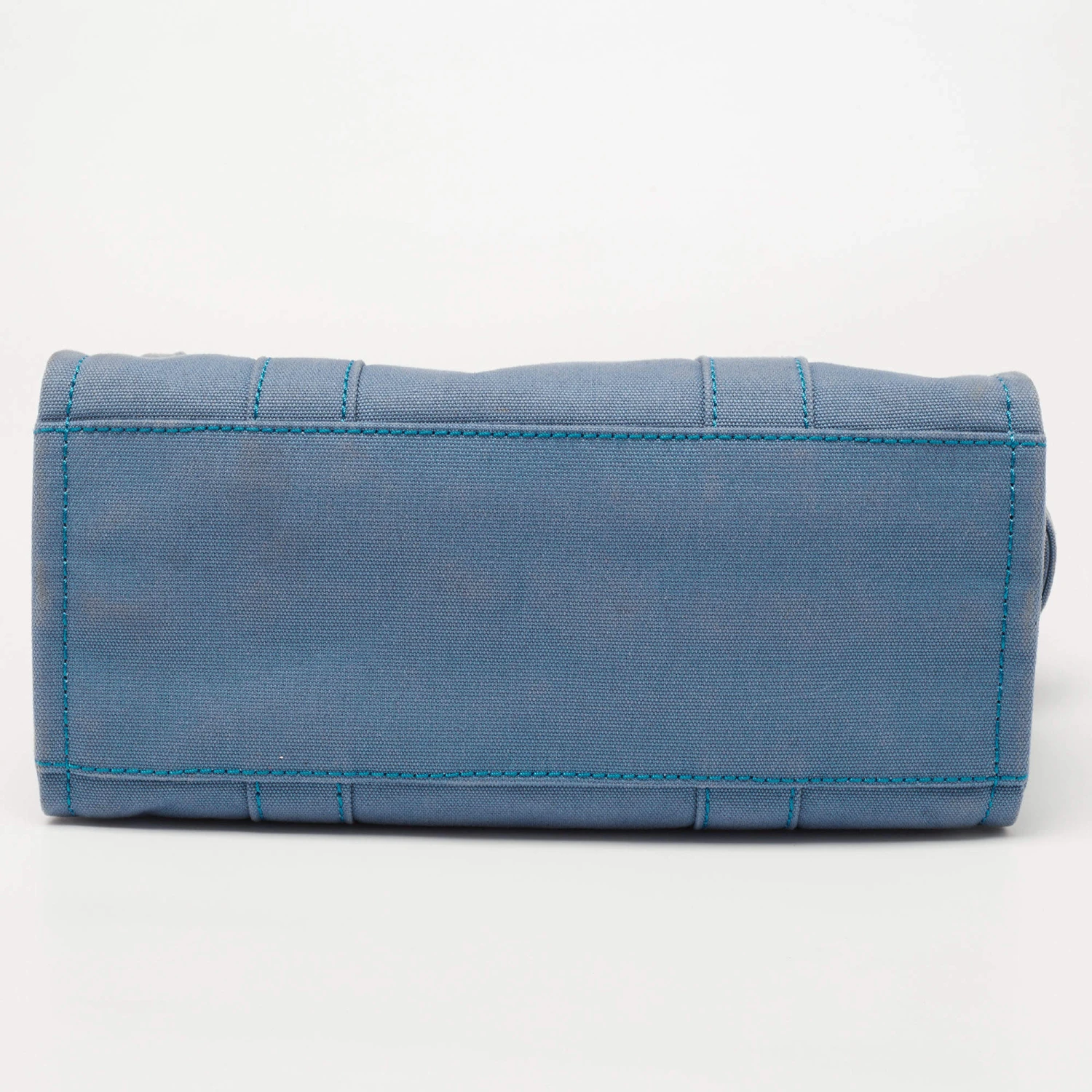 Marc Jacobs Blue Canvas The Small Traveler Tote For Women 6 Marc Jacobs Blue Canvas The Small Traveler Tote For Women - Image 6