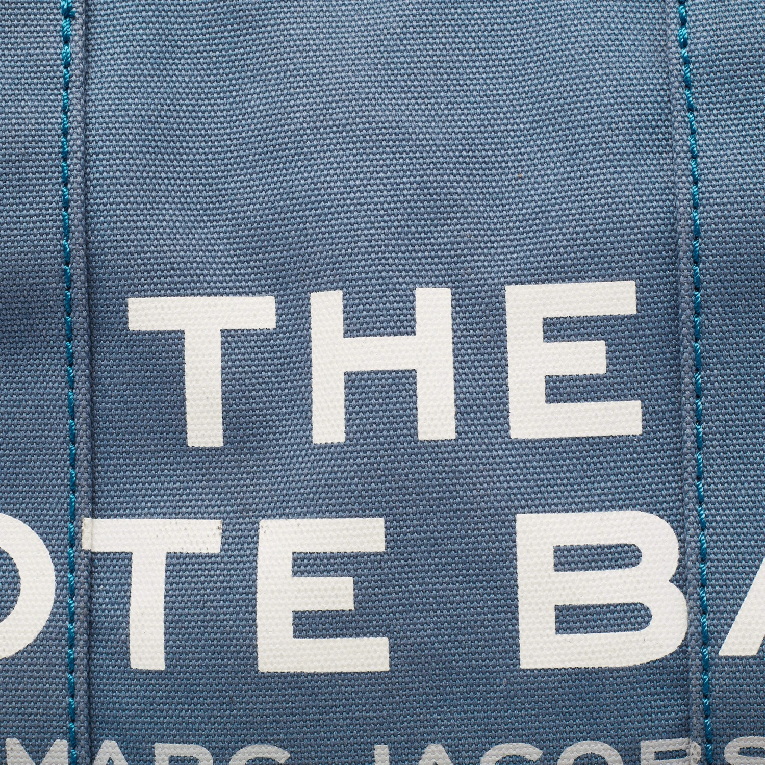 Marc Jacobs Blue Canvas The Small Traveler Tote For Women 5 Marc Jacobs Blue Canvas The Small Traveler Tote For Women - Image 5