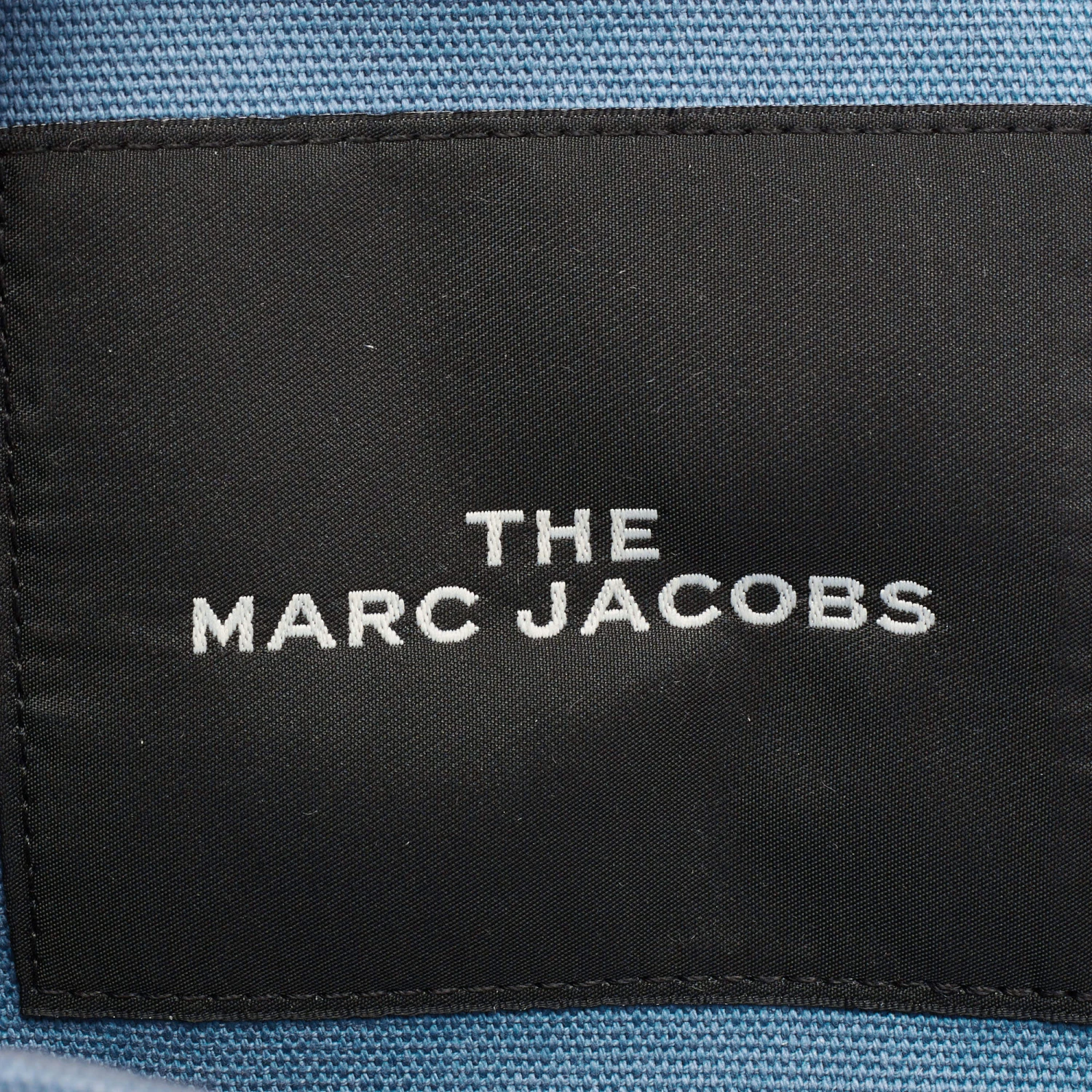 Marc Jacobs Blue Canvas The Small Traveler Tote For Women 8 Marc Jacobs Blue Canvas The Small Traveler Tote For Women - Image 8